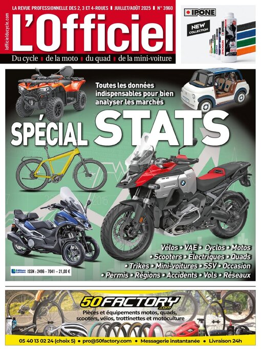 Title details for L'Officiel du Cycle by Editions Lariviere SAS - Available